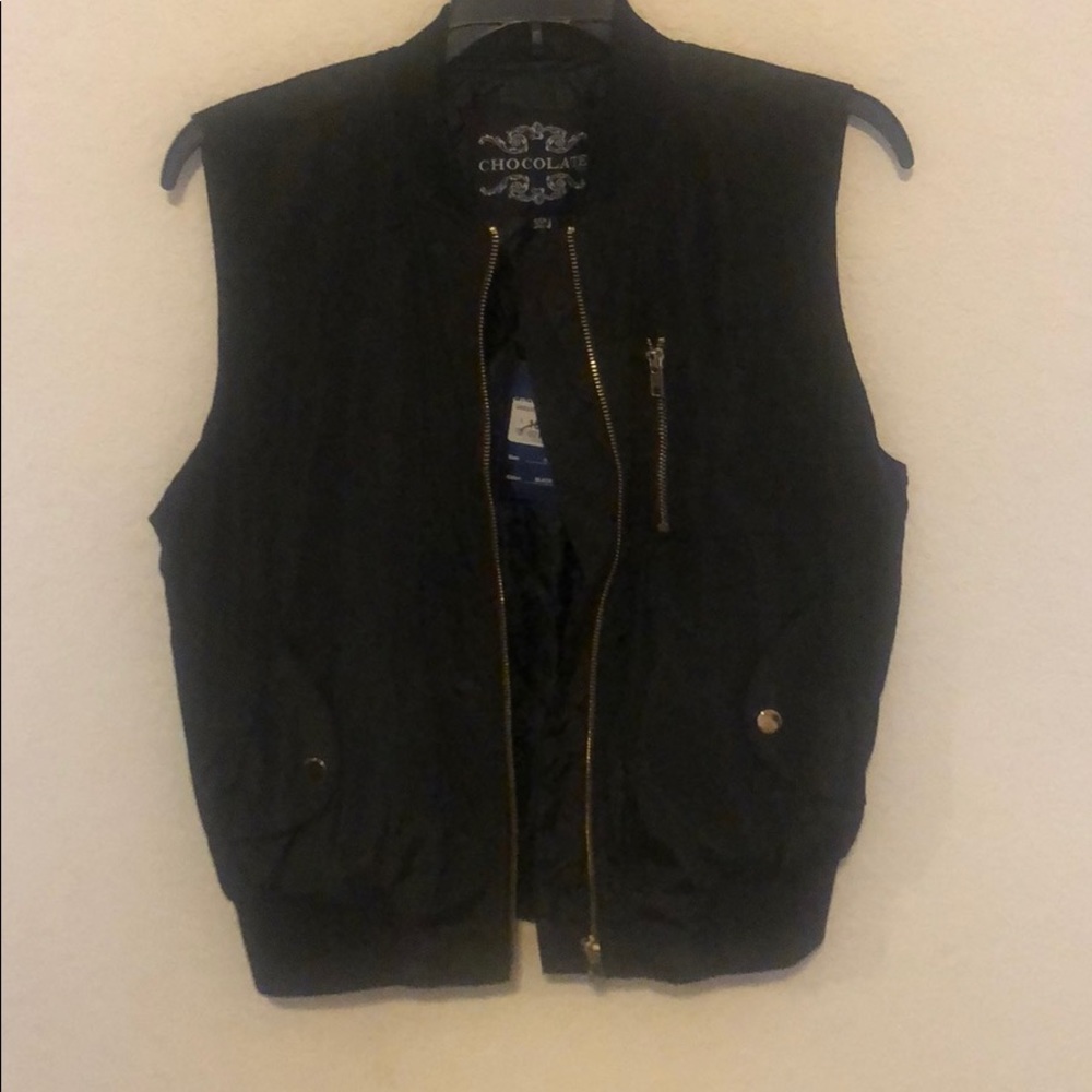 Black vest